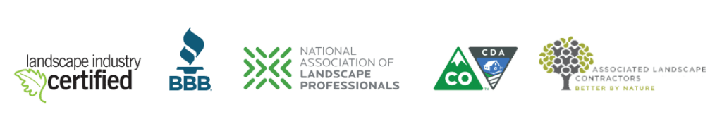 Accolades and Certification Logos for J. Rick Lawn & Tree.